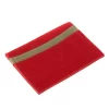 Heritage Two-Tone Lambskin Leather Card Holder