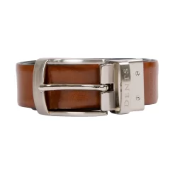 Men’s Heritage Reversible Full-Grain Leather Belt -Fashion Accessories Shop 12 4602 Black Tan reversed 1 Cut out