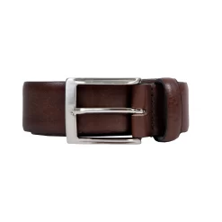 Men’s Heritage Pebble-Grain Leather Belt