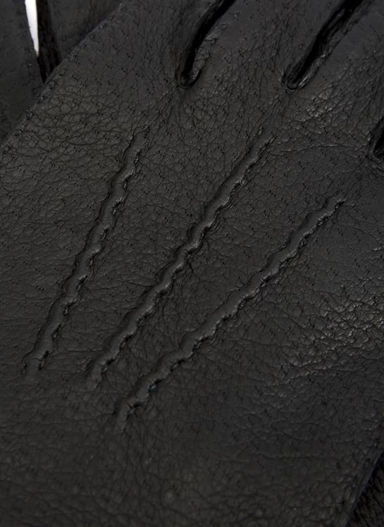 Men's Heritage Handsewn Three-Point Peccary Leather Gloves 2 Men's Heritage Handsewn Three-Point Peccary Leather Gloves - Image 2