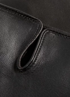 Men's Heritage Touchscreen Three-Point Leather Gloves -Fashion Accessories Shop 15 1100 black 2 aae461c5 d1ec 47de b2d3 b266dda972a6