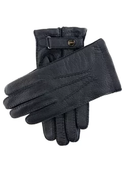 Men's Heritage Handsewn Three-Point Cashmere-Lined Peccary Leather Gloves -Fashion Accessories Shop 15 1564 Navy 32421ea7 218d 461d 9b90 50c0be0b647f