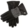 Men's Heritage Cashmere-Lined Harris Tweed And Deerskin Leather Gloves