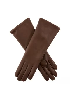 Women's Heritage Cashmere-Lined Leather Gloves -Fashion Accessories Shop 17 1035 Mocca