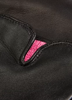 Women's Heritage Touchscreen Three-Point Cashmere-Lined Leather Gloves 13 Women's Heritage Touchscreen Three-Point Cashmere-Lined Leather Gloves -Fashion Accessories Shop 17 1151 Black 3