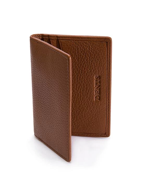 Men's Pebble Grain Leather Card Holder With RFID Blocking 1 Men's Pebble Grain Leather Card Holder With RFID Blocking