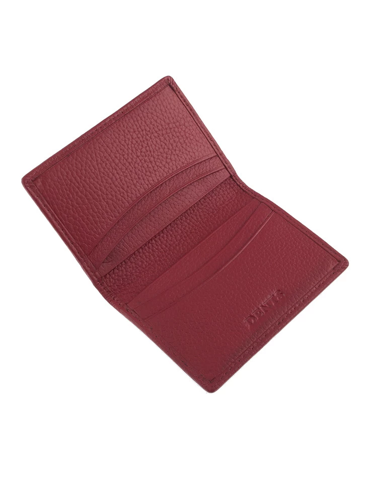 Men's Pebble Grain Leather Card Holder With RFID Blocking 19 Men's Pebble Grain Leather Card Holder With RFID Blocking - Image 19