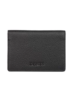 Men's Pebble Grain Leather Card Holder With RFID Blocking 36 Men's Pebble Grain Leather Card Holder With RFID Blocking -Fashion Accessories Shop 23 5500Black