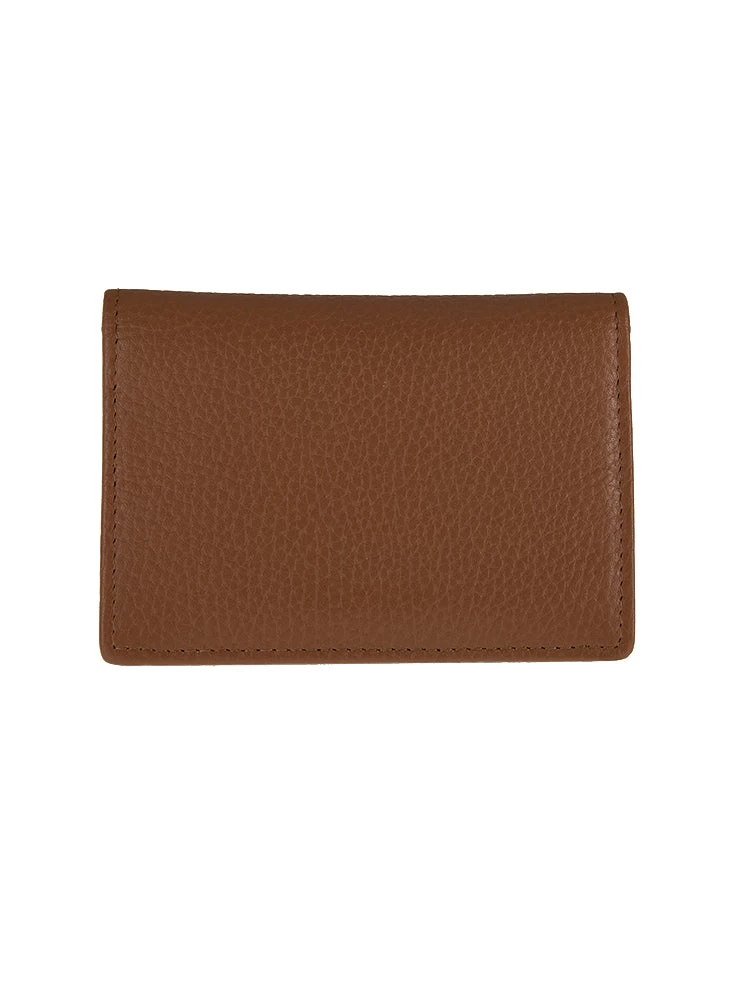 Men's Pebble Grain Leather Card Holder With RFID Blocking 3 Men's Pebble Grain Leather Card Holder With RFID Blocking - Image 3
