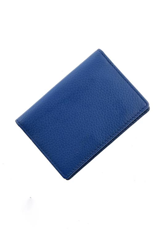 Men's Pebble Grain Leather Card Holder With RFID Blocking 7 Men's Pebble Grain Leather Card Holder With RFID Blocking - Image 7