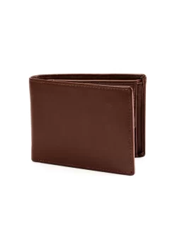 Men's Smooth Nappa Leather Trifold Wallet With RFID Blocking And Coin Purse -Fashion Accessories Shop 23 5518 english tan 3a4b5ce6 e2b3 4597 a44b 7f7a63071801