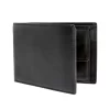 Men's Smooth Nappa Leather Trifold Wallet With RFID Blocking And Coin Purse