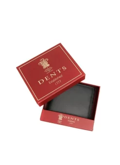 Men's Two-Colour Smooth Nappa Leather Bifold Wallet With RFID Blocking -Fashion Accessories Shop 23 5541 20black royal blue 4