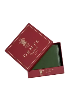 Men's Smooth Nappa Leather Bifold Wallet With RFID Blocking -Fashion Accessories Shop 23 5550 Olive English Tan 6