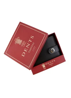 Men's Smooth Nappa Leather Bifold Wallet With RFID Blocking And Coin Purse -Fashion Accessories Shop 23 5553 Black Slate 6