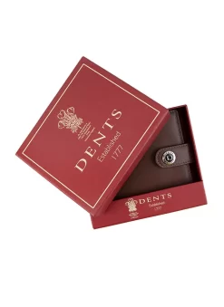 Men's Smooth Nappa Leather Bifold Wallet With RFID Blocking And Coin Purse -Fashion Accessories Shop 23 5553 English Tan Olive 6