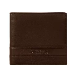 Men's Pebble Grain Leather Bifold Wallet With RFID Blocking And Coin Purse