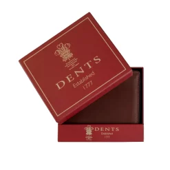 Men's Two-Colour Pebble Grain Leather Bifold Wallet With RFID Blocking And Coin Purse -Fashion Accessories Shop 23 5561 Dark Tan 5