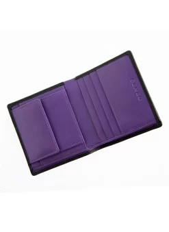 Men's Small Smooth Nappa Leather Wallet With RFID Blocking And Coin Purse -Fashion Accessories Shop 235528 20amethyst 203 39b533df 3638 4011 9c06 ab437b7d0c4b