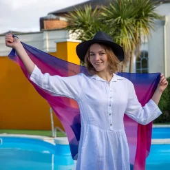 Women’s Multi-Colour Ombre Lightweight Scarf -Fashion Accessories Shop 3 1199 Black 4 2648 Purple