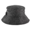 Women's Abraham Moon Herringbone Tweed Bucket Hat