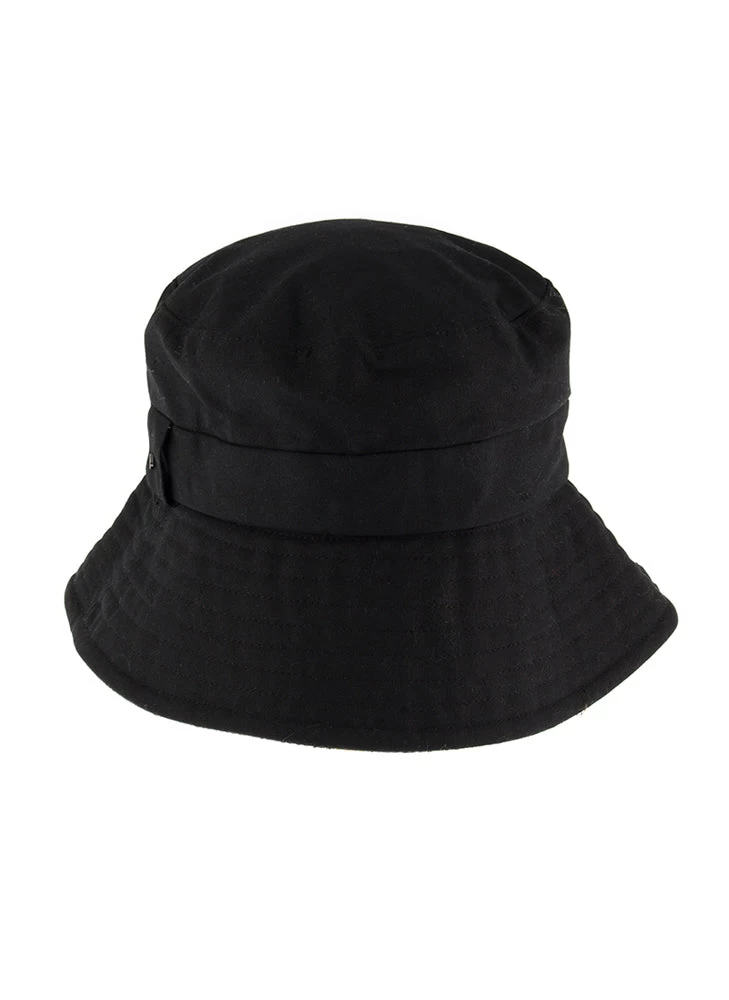 Women's Waxed Cotton Hat With Abraham Moon Underside 2 Women's Waxed Cotton Hat With Abraham Moon Underside - Image 2