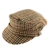 Women's Abraham Moon Dogtooth Tweed Fisherman Cap