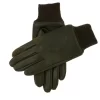 Men's Water-Resistant Fleece-Lined Leather Shooting Gloves