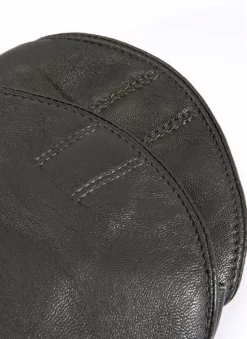 Men's Lined Leather Shooting Mitts -Fashion Accessories Shop 37 0622 olive 1