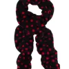 Women’s Polka Dot Ruffle Scarf