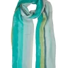 Women's Tonal Stripe Lightweight Scarf