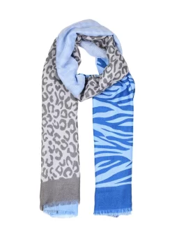 Women’s Leopard And Zebra Print Lightweight Scarf 9 Women’s Leopard And Zebra Print Lightweight Scarf -Fashion Accessories Shop 4 2618Navy 92f5bfd2 289d 445b 9754 599375de1b9c