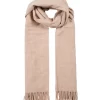 Women’s Plain Marl Scarf With Tassels
