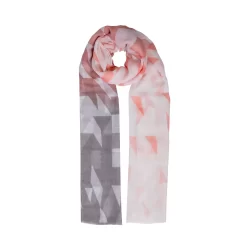 Women’s Ombre Geometric Pattern Lightweight Scarf