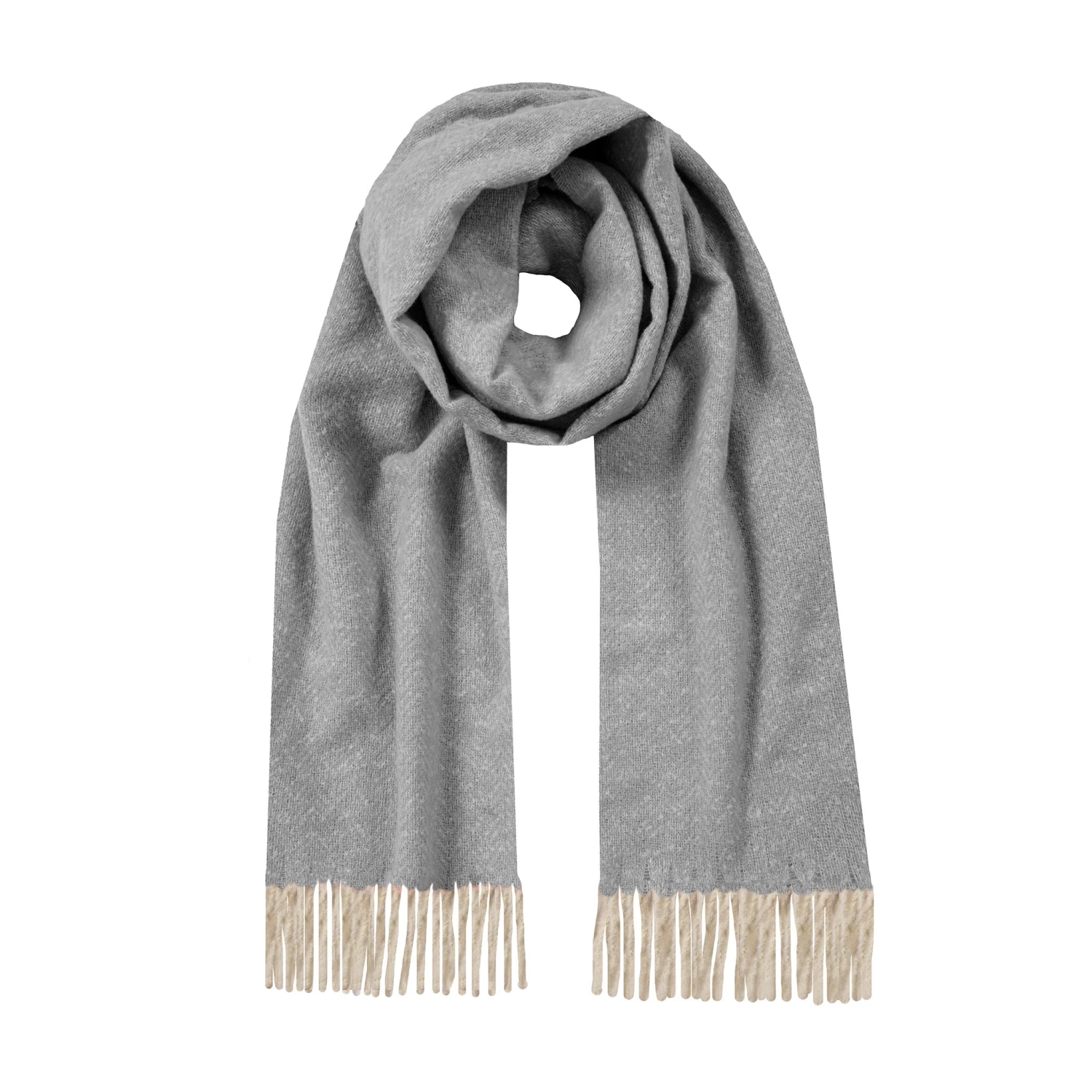 Women’s Herringbone Scarf With Tassels 4 Women’s Herringbone Scarf With Tassels - Image 4