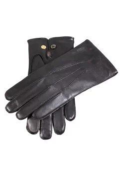 Men's Three-Point Wool-Lined Leather Officer's Gloves -Fashion Accessories Shop 5 1510 Black 780df7ed 24be 4417 880c a1500e02d556