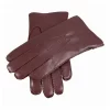 Men's Handsewn Three-Point Fur-Lined Leather Gloves