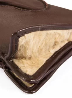 Men's Handsewn Three-Point Fur-Lined Leather Gloves 8 Men's Handsewn Three-Point Fur-Lined Leather Gloves -Fashion Accessories Shop 5 1517 20eng 20tan 201