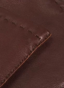 Men's Handsewn Three-Point Cashmere-Lined Leather Gloves -Fashion Accessories Shop 5 1542 20english 20tan 202