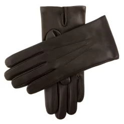 Men's Three-Point Cashmere-Lined Leather Gloves -Fashion Accessories Shop 5 9001 brown 1148a24a 94d4 4a69 927d b65183b32a38