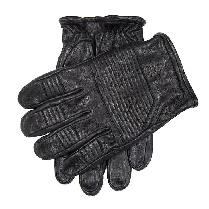 Men’s Touchscreen Water-Resistant Lined Goatskin Leather Gloves With Stitch Detail 1 Men’s Touchscreen Water-Resistant Lined Goatskin Leather Gloves With Stitch Detail