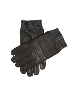 Men’s Touchscreen Water-Resistant Lined Leather Gloves With Stitch Detail -Fashion Accessories Shop 5 9310 BROWN 3fbc3ffe 4d07 4125 bdeb 7d02a3dcd11b