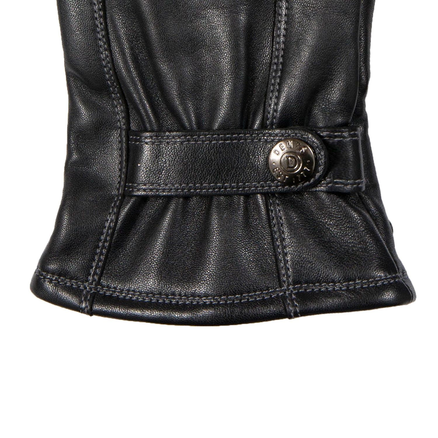 Men’s Touchscreen Lined Leather Gloves With Contrast Stitching 19 Men’s Touchscreen Lined Leather Gloves With Contrast Stitching - Image 19