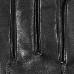 Men’s Touchscreen Lined Leather Gloves With Contrast Stitching 35 Men’s Touchscreen Lined Leather Gloves With Contrast Stitching -Fashion Accessories Shop 5 9315 Black 6