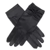Women's Ruched Satin Gloves