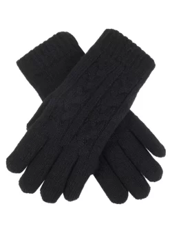 Women's Cable Knit Gloves -Fashion Accessories Shop 6 3186 20black 65c581e9 4962 4345 ba67 ef48068bb2d2