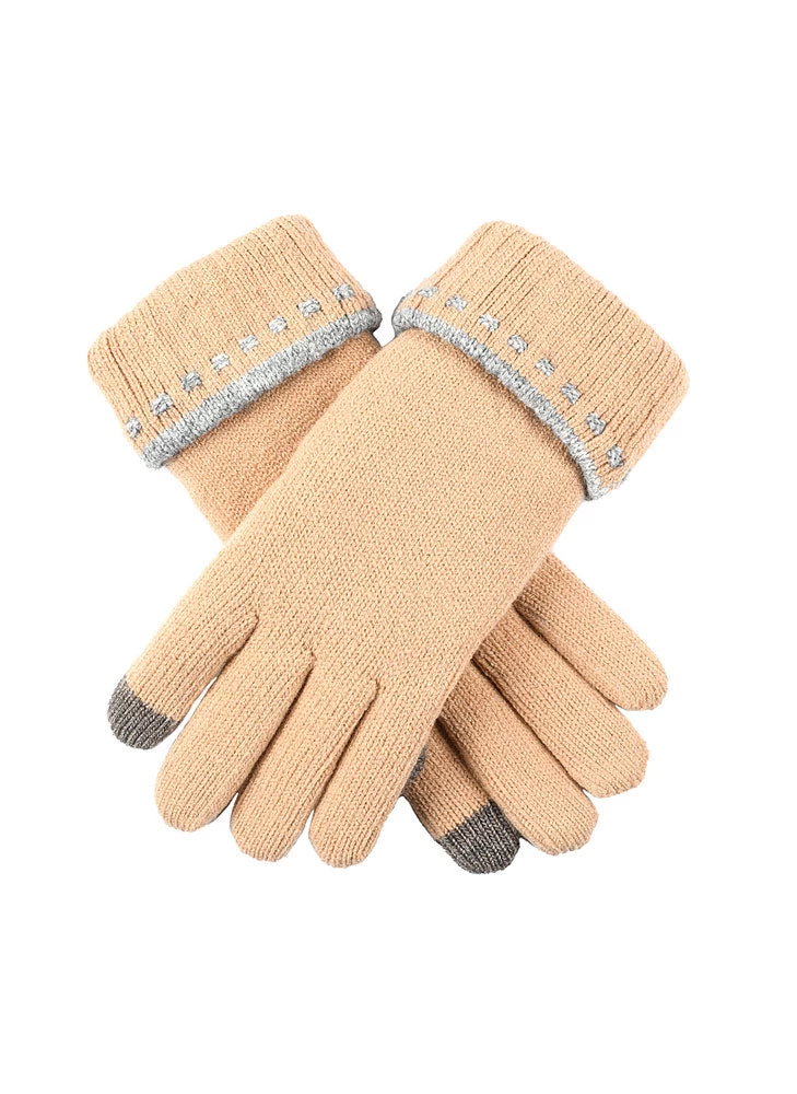Women's Touchscreen Knitted Gloves 6 Women's Touchscreen Knitted Gloves - Image 6
