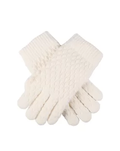 Womenâs Bubble Knit Gloves