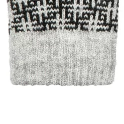Women’s Jacquard Knitted Gloves With Hash Symbol Pattern 26 Women’s Jacquard Knitted Gloves With Hash Symbol Pattern -Fashion Accessories Shop 6 3275 Black Dove Grey 4