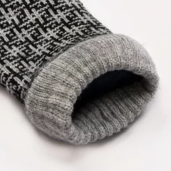 Women’s Jacquard Knitted Gloves With Hash Symbol Pattern 30 Women’s Jacquard Knitted Gloves With Hash Symbol Pattern -Fashion Accessories Shop 6 3275 Black Dove Grey 8